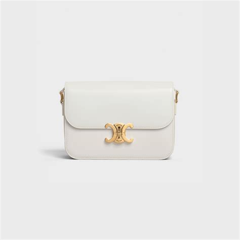 celine white triomphe